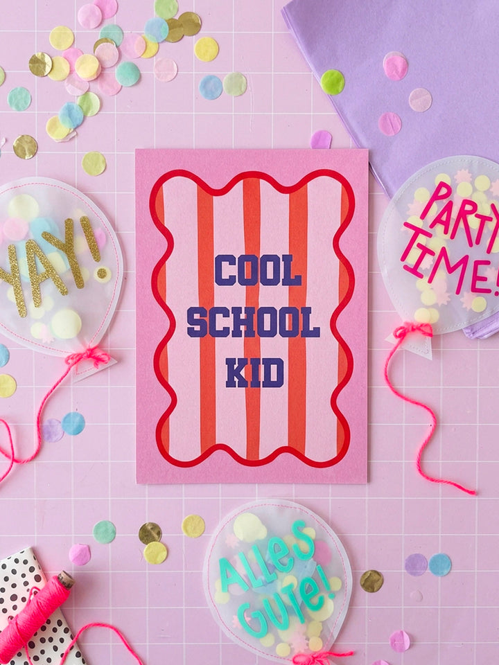 coopz Einschulungskarte- Cool Kid
