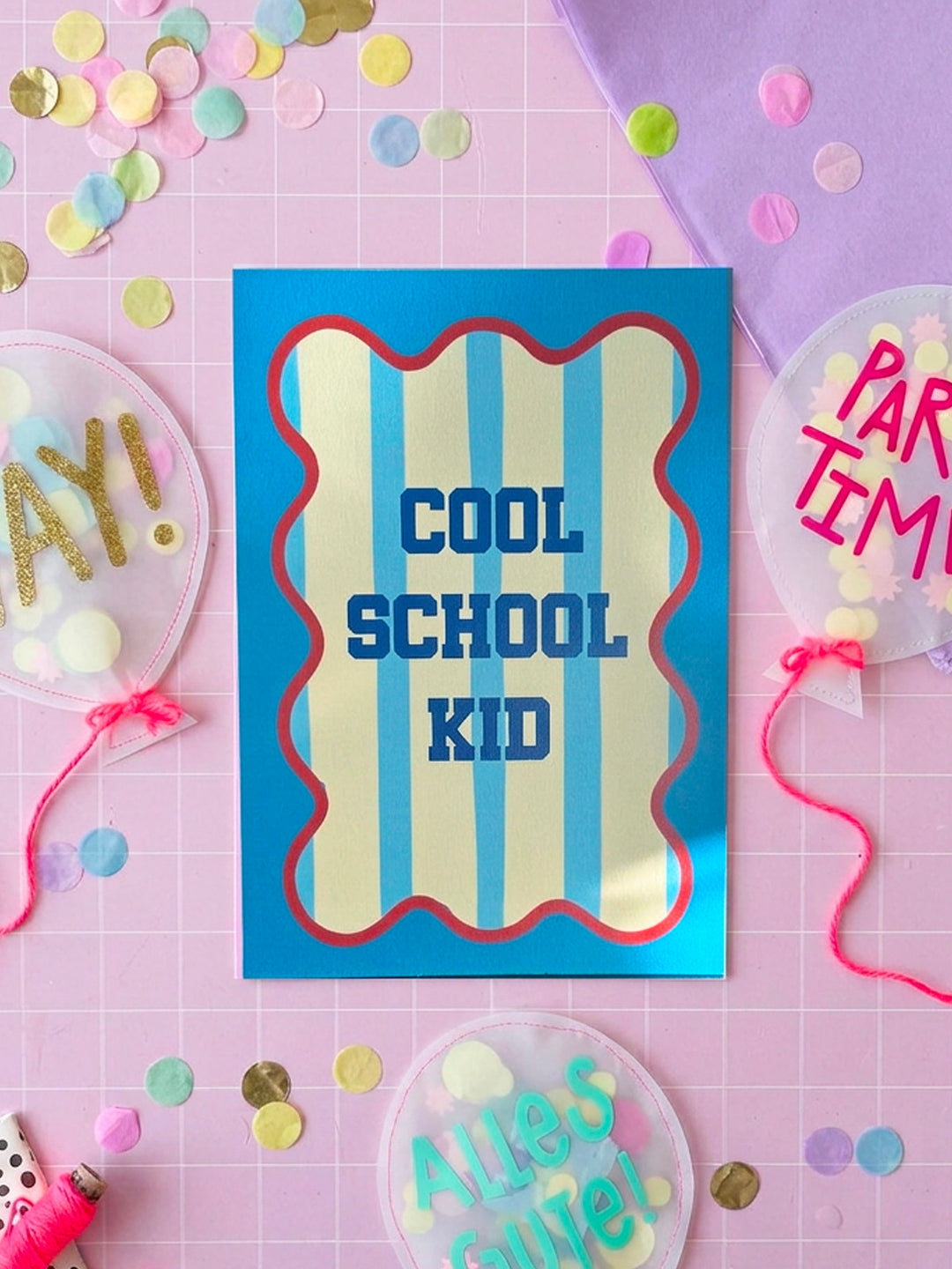 coopz Einschulungskarte- Cool Kid
