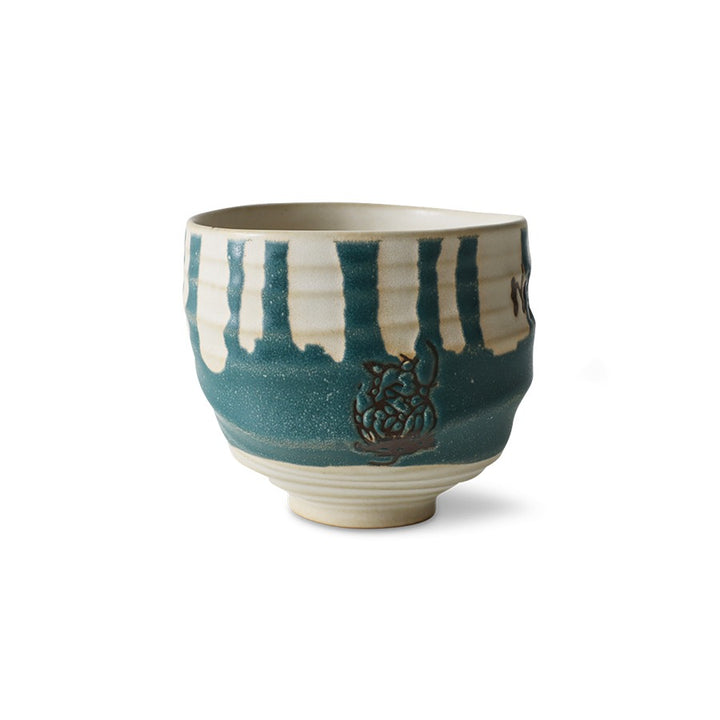 Artist Ceramics Kaffeetassen 4er Set – 4 Steinzeug-Unikate