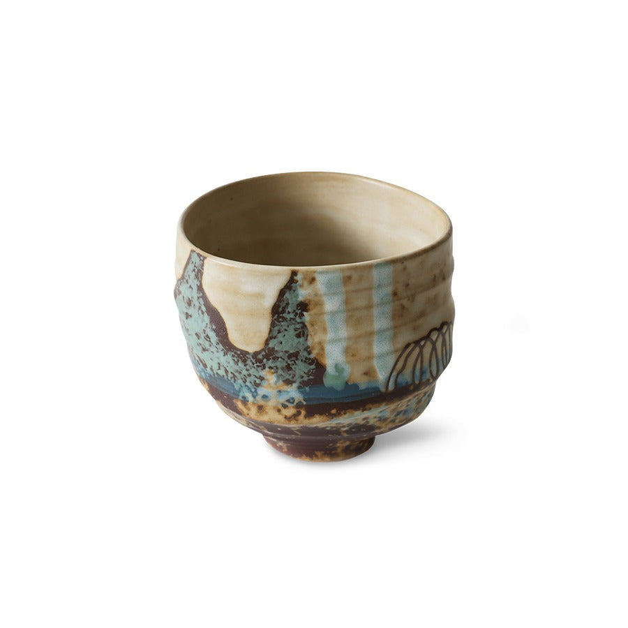 Artist Ceramics Kaffeetassen 4er Set – 4 Steinzeug-Unikate