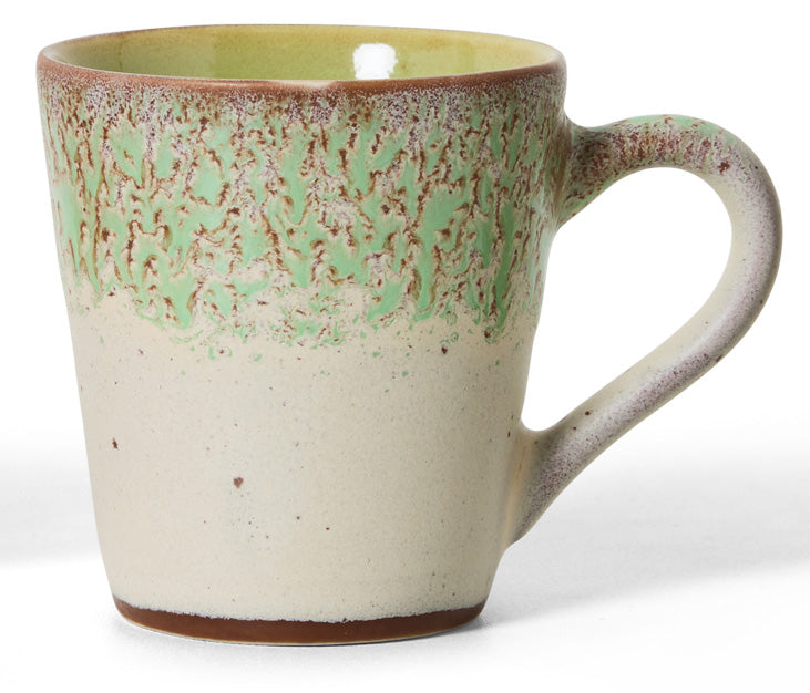 70s ceramics: Espressotassen brutalism