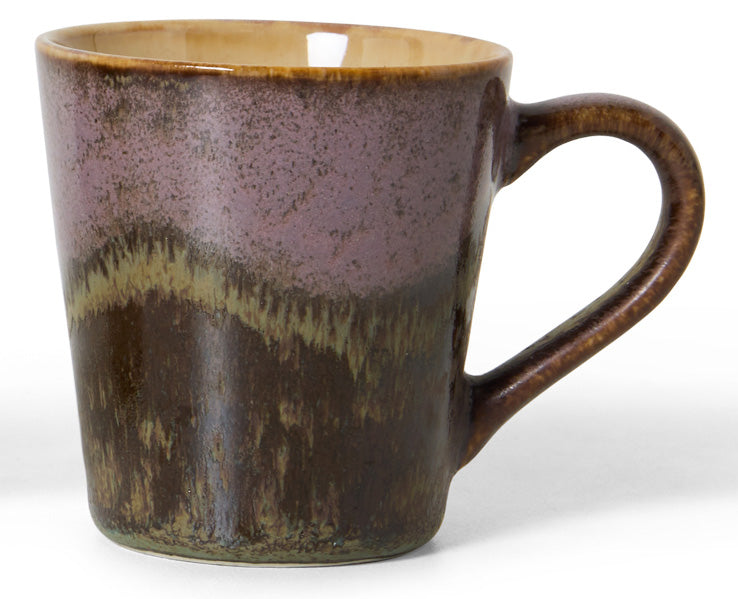 70s ceramics: Espressotassen brutalism
