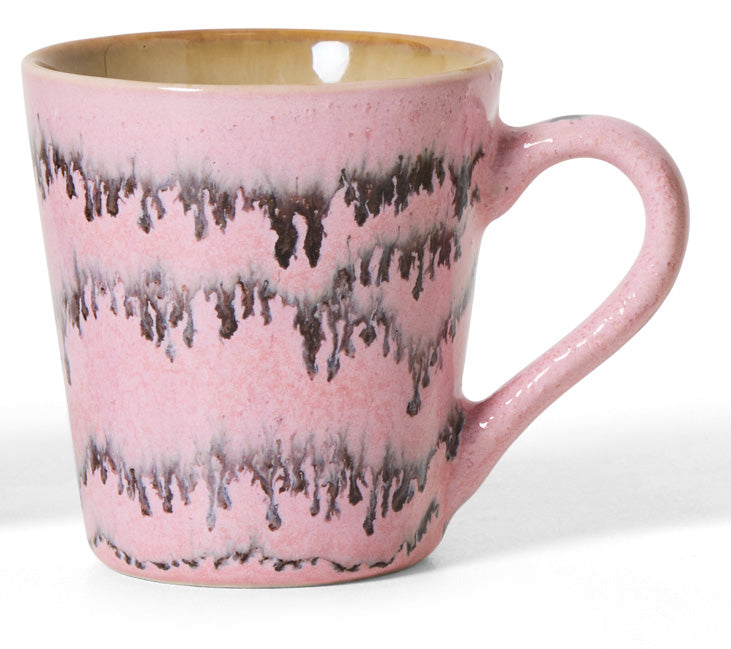 70s ceramics: Espressotassen brutalism