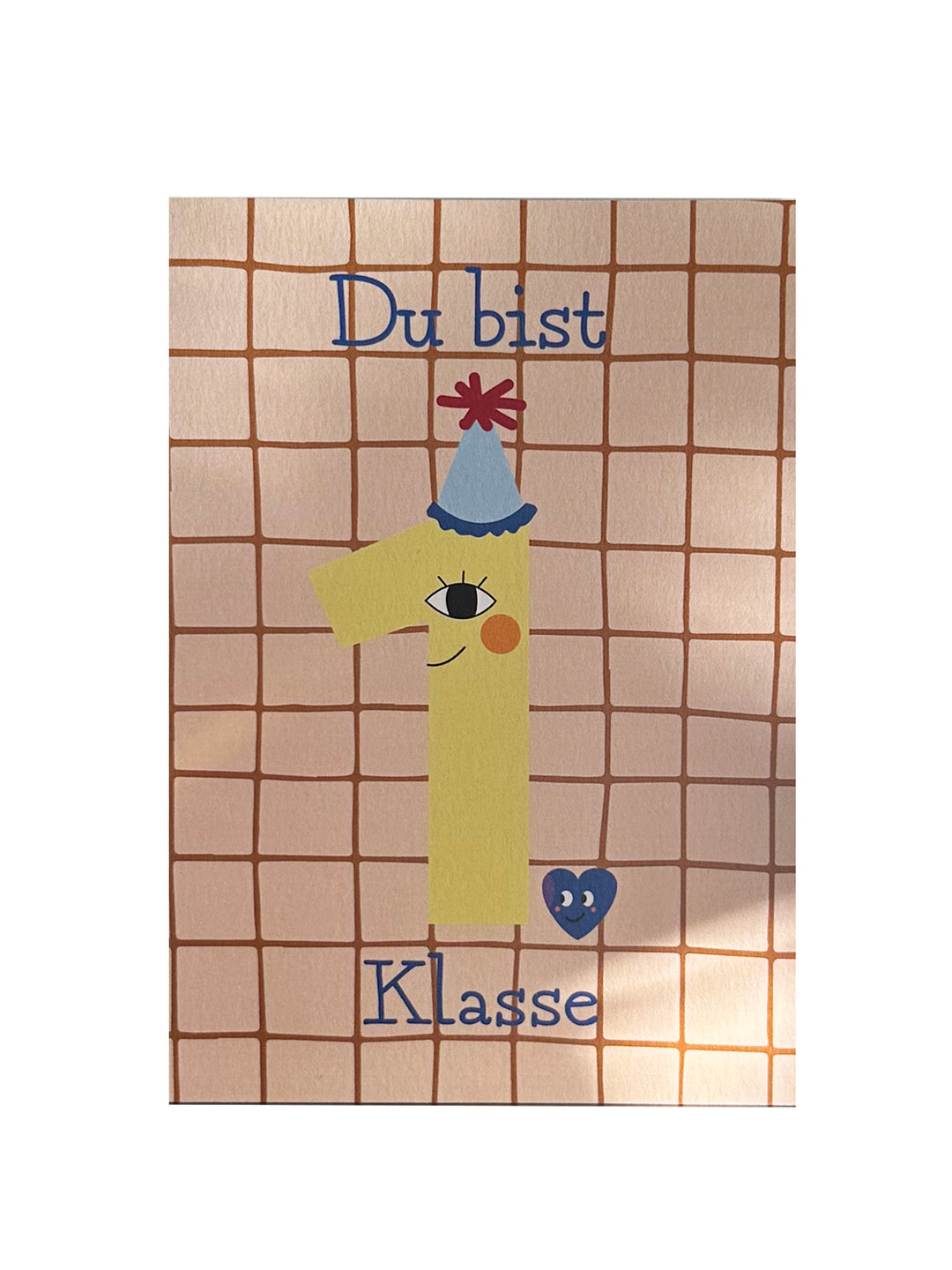 coopz Einschulungskarte- Du bist 1. Klasse