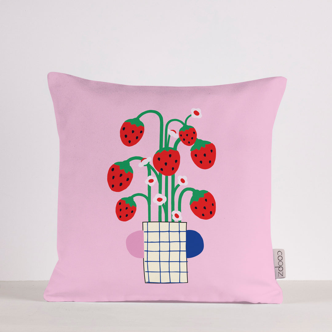 Kissenbezug Erdbeeren