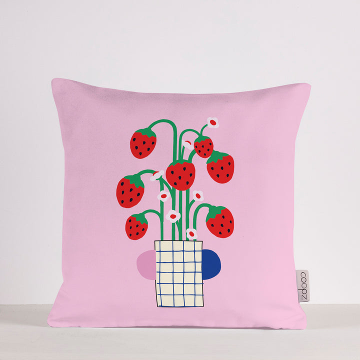 Kissenbezug Erdbeeren