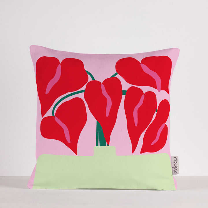 Kissenbezug Flamingo-Blume