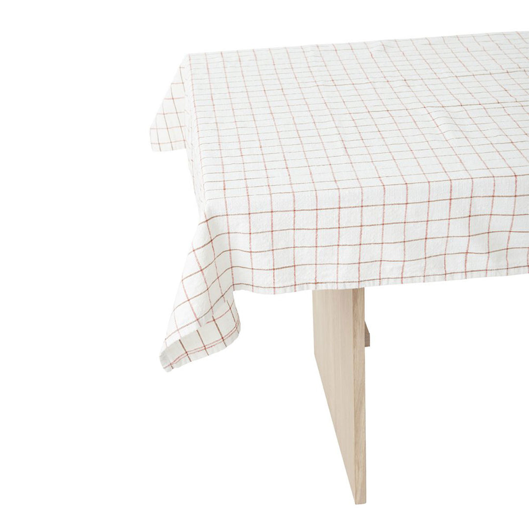 Grid tablecloth 200x140cm