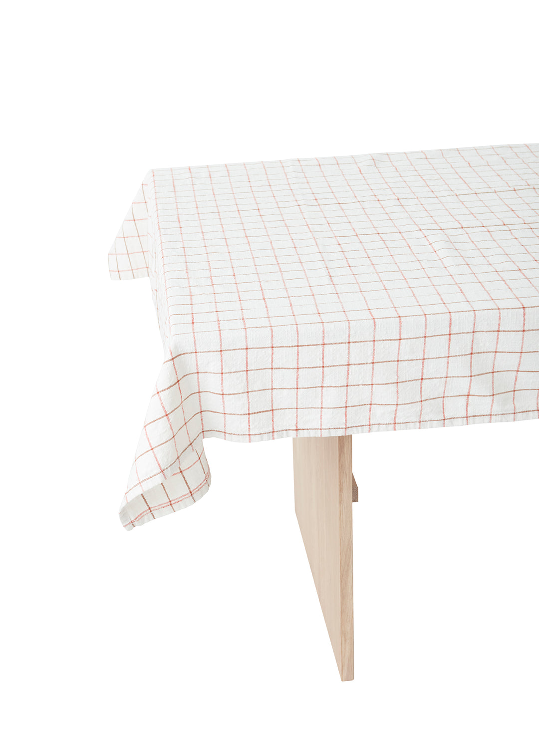 Grid tablecloth 260x140cm