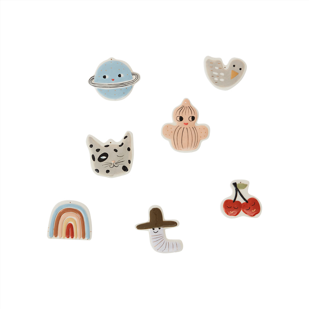 Porzellan Figuren 7er Set