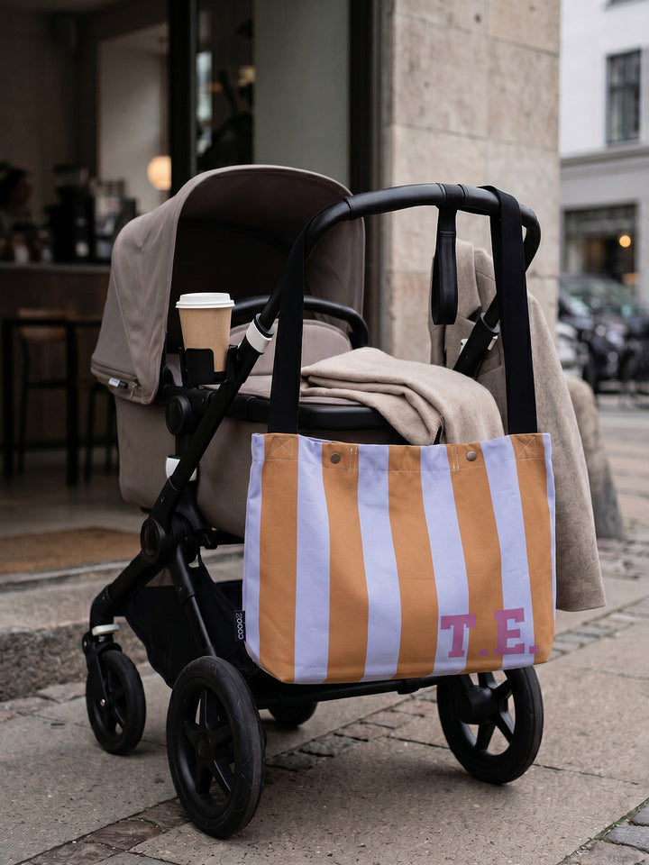 coopz Mumbag - Streifen Design Violett Rost