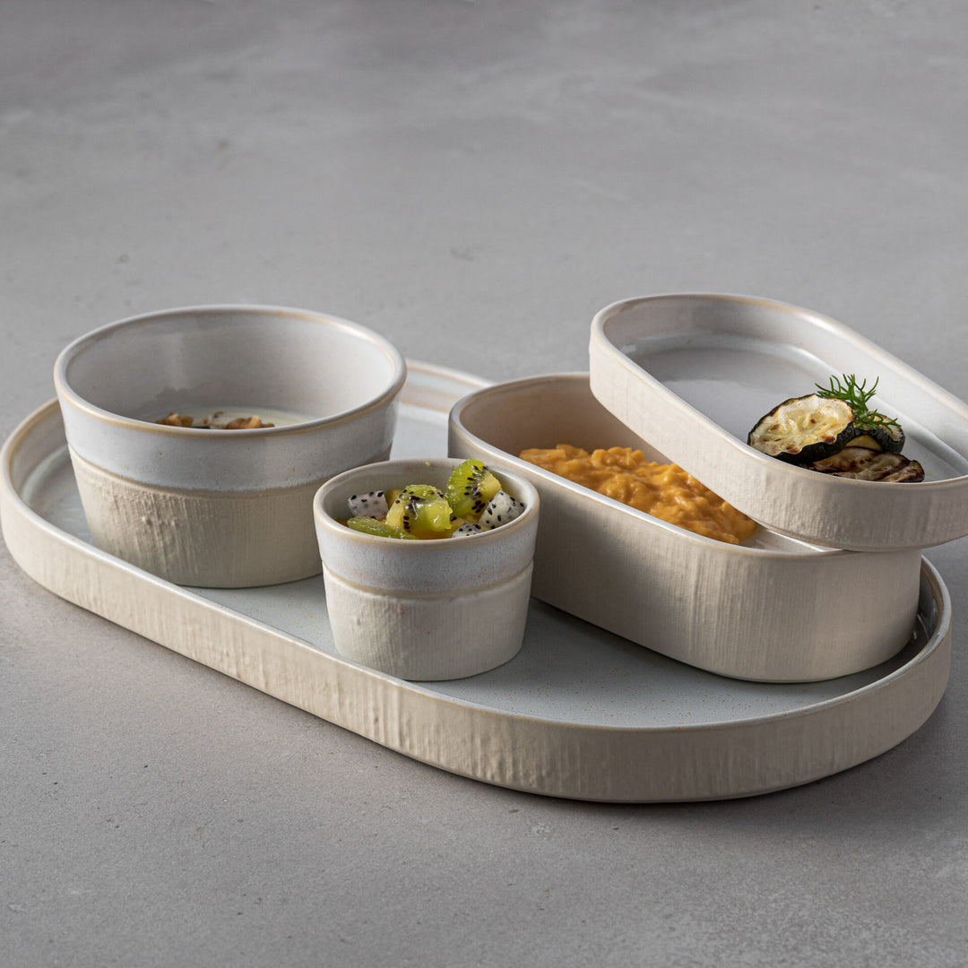 oval tray 18cm