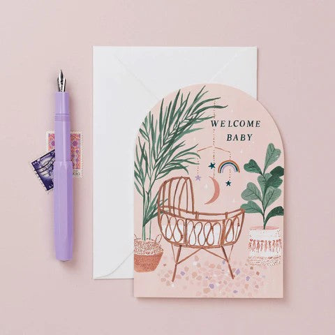 Klappkarte Welcome Baby Card