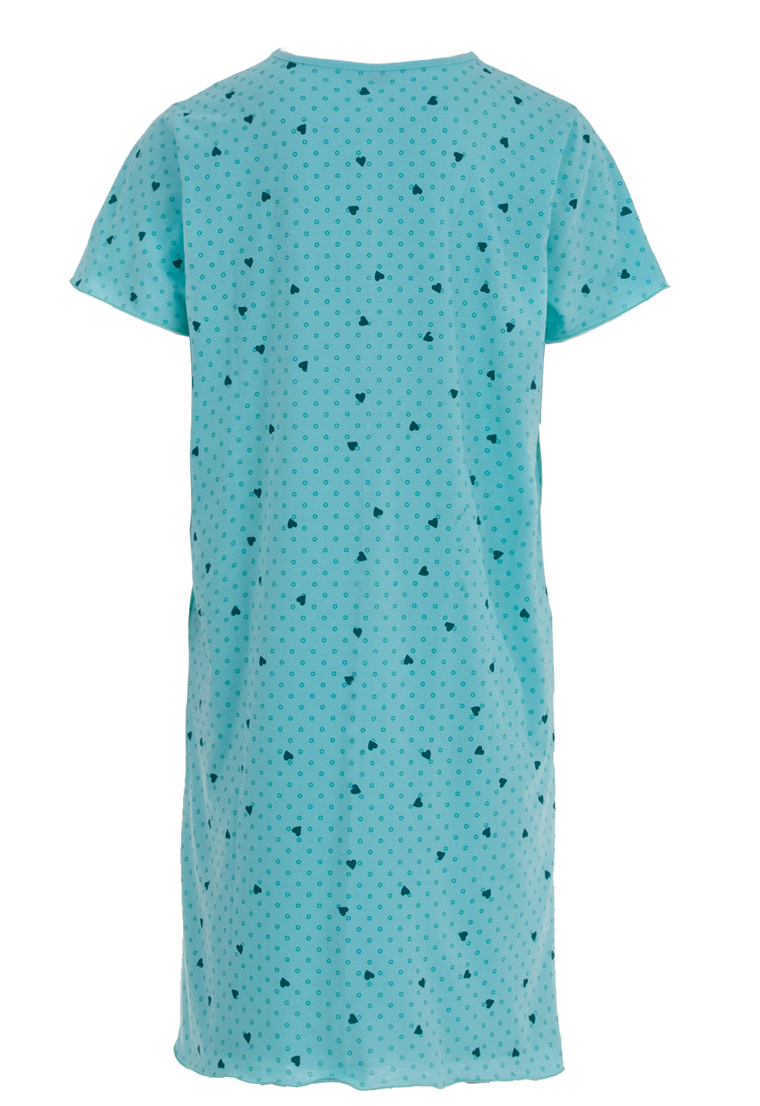 Nightgown short sleeves - Heart Dots Butterfly