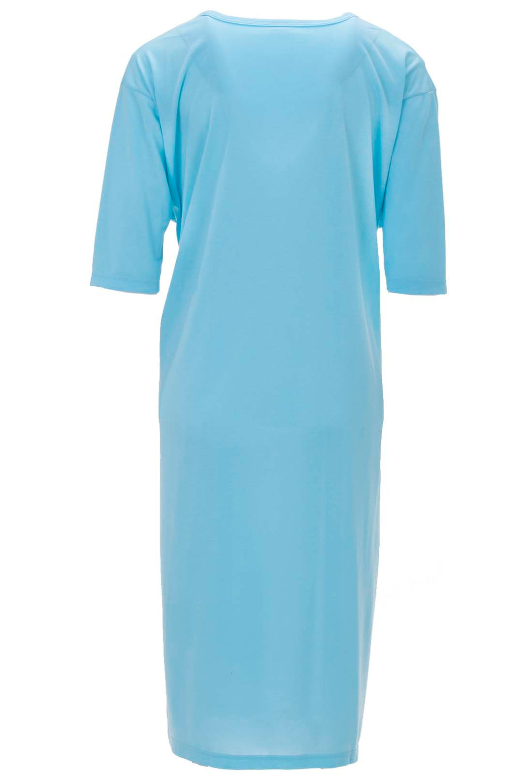 Nightgown short sleeve - plain embroidery 3XL-6XL