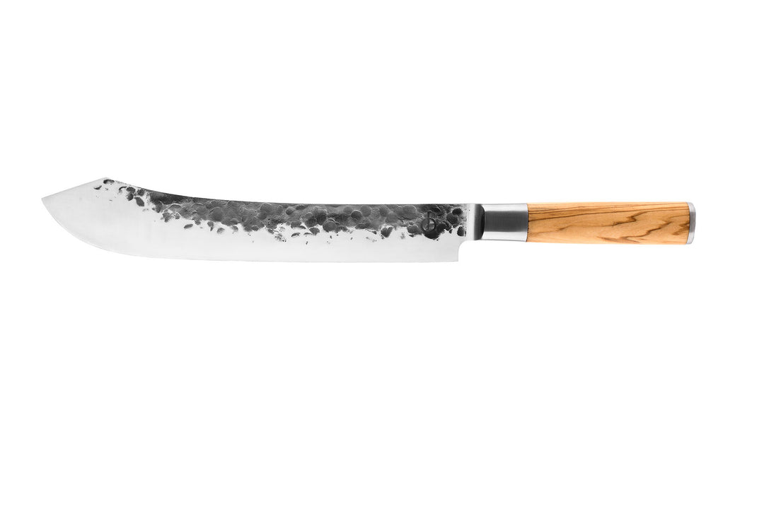 Forged Olive butcher knife