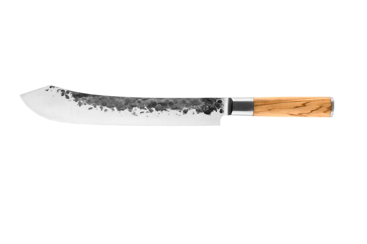 Forged Olive butcher knife