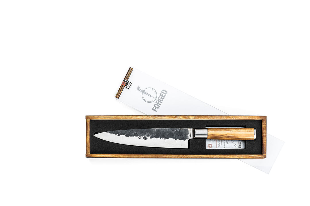 Forged Olive Chef's Knife