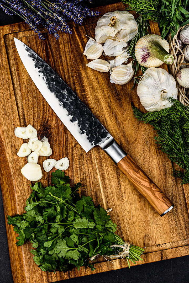 Forged Olive Chef's Knife