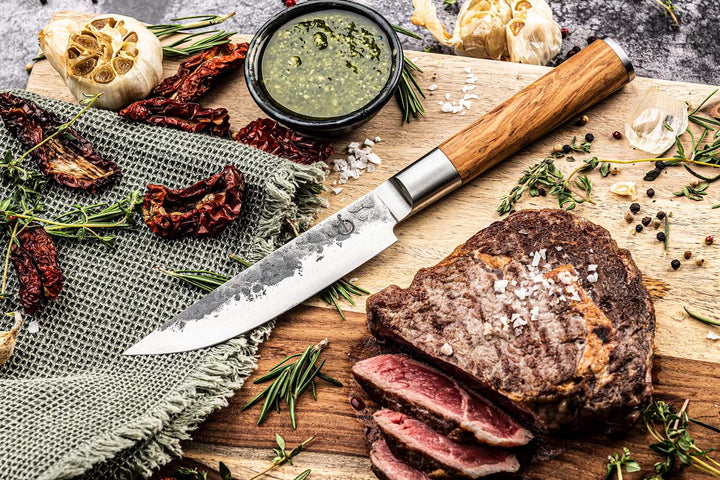 Forged Olive Steakmesser XXL
