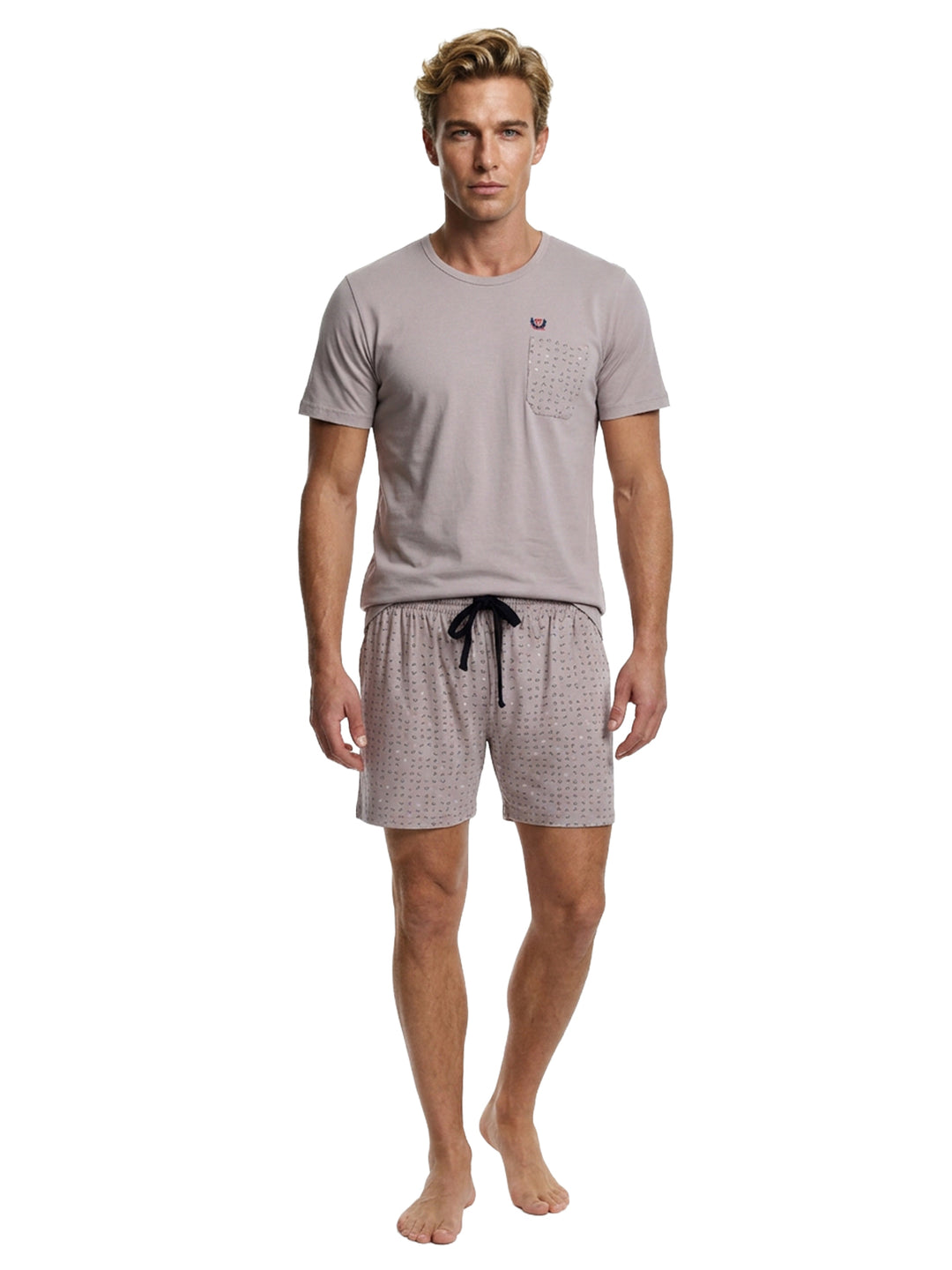 Pyjama Set Kurz - Paul Graphik Design Shorts