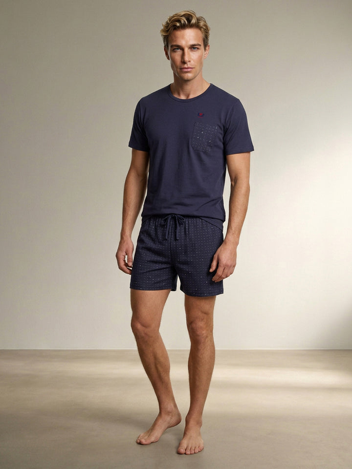 Pyjama Set Kurz - Paul Graphik Design Shorts