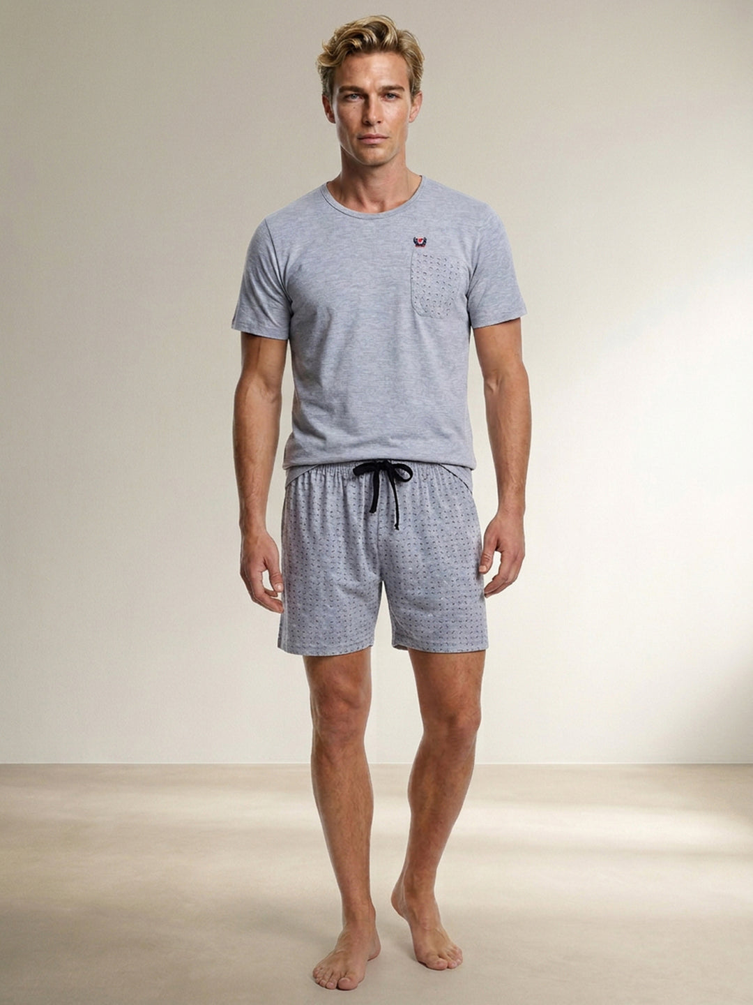 Pyjama Set Kurz - Paul Graphik Design Shorts