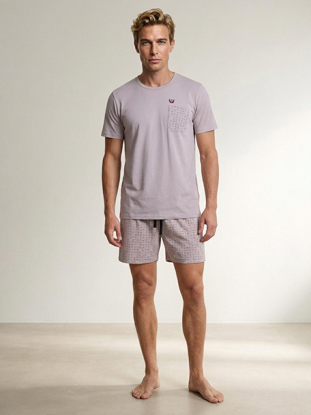 Pyjama Set Kurz - Paul Graphik Design Shorts