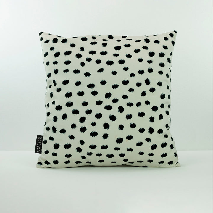 Cushion cover Cheetah Dots Velvet Offwhite