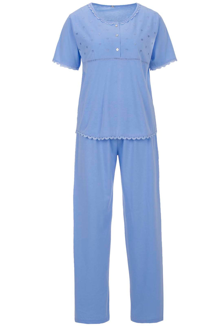 Pyjama Set Kurzarm - Spitze Herz