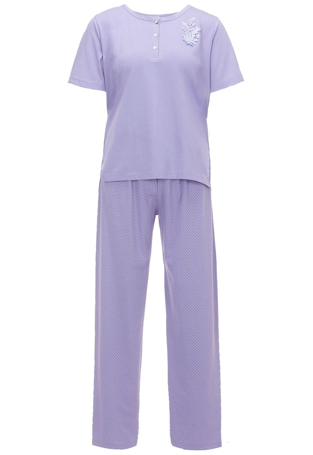 Pajama Set Short Sleeve - Uni Dots
