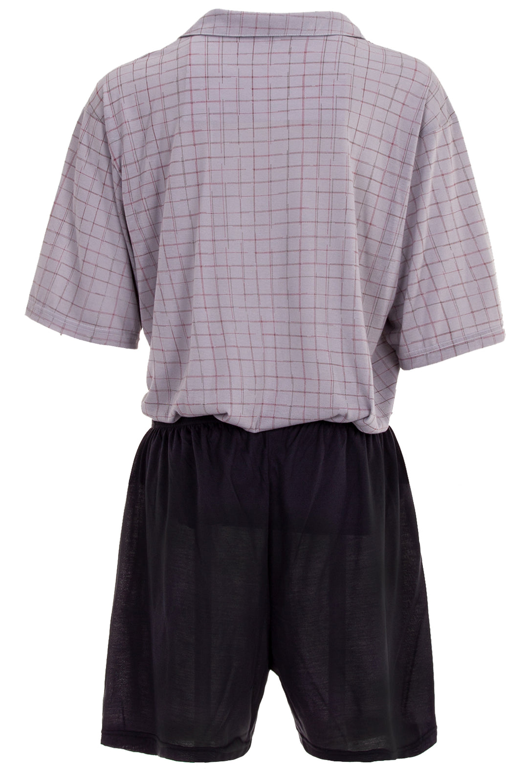 Pyjama Set Shorty - Kariert 3XL-5XL