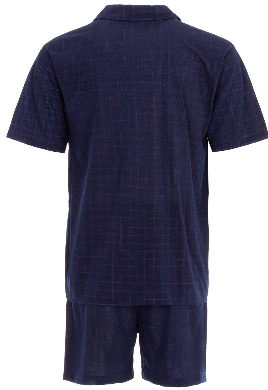 Pyjama Set Shorty - Kariert 3XL-5XL