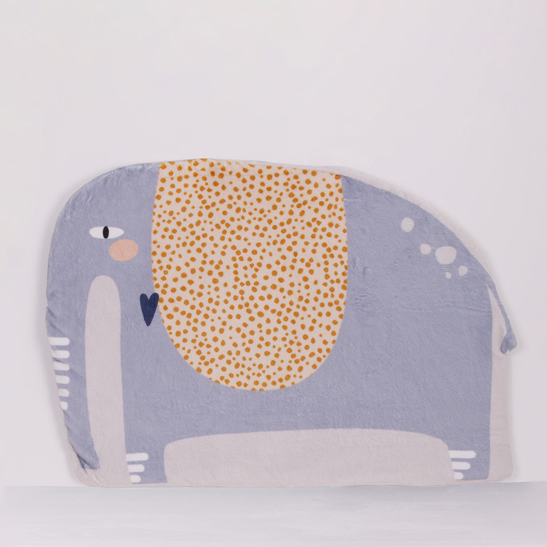 Seat mat Elephant Sid light grey