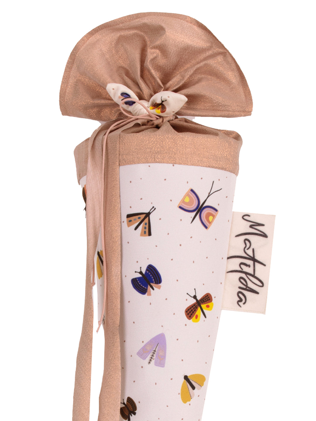 School bag butterfly 70 cm with hair bow