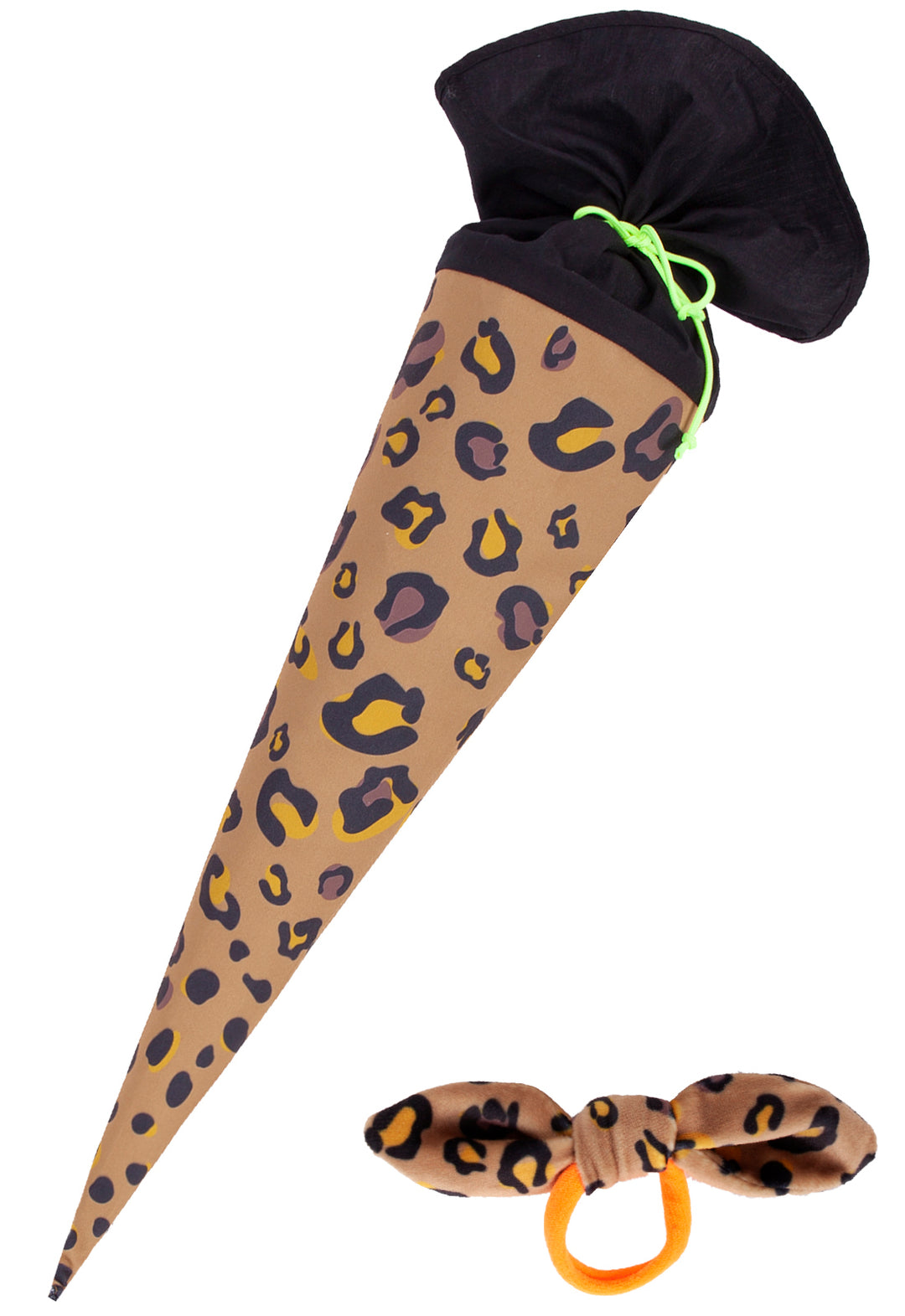 Schultüte Leo Nr. 3 mit Haarschleife