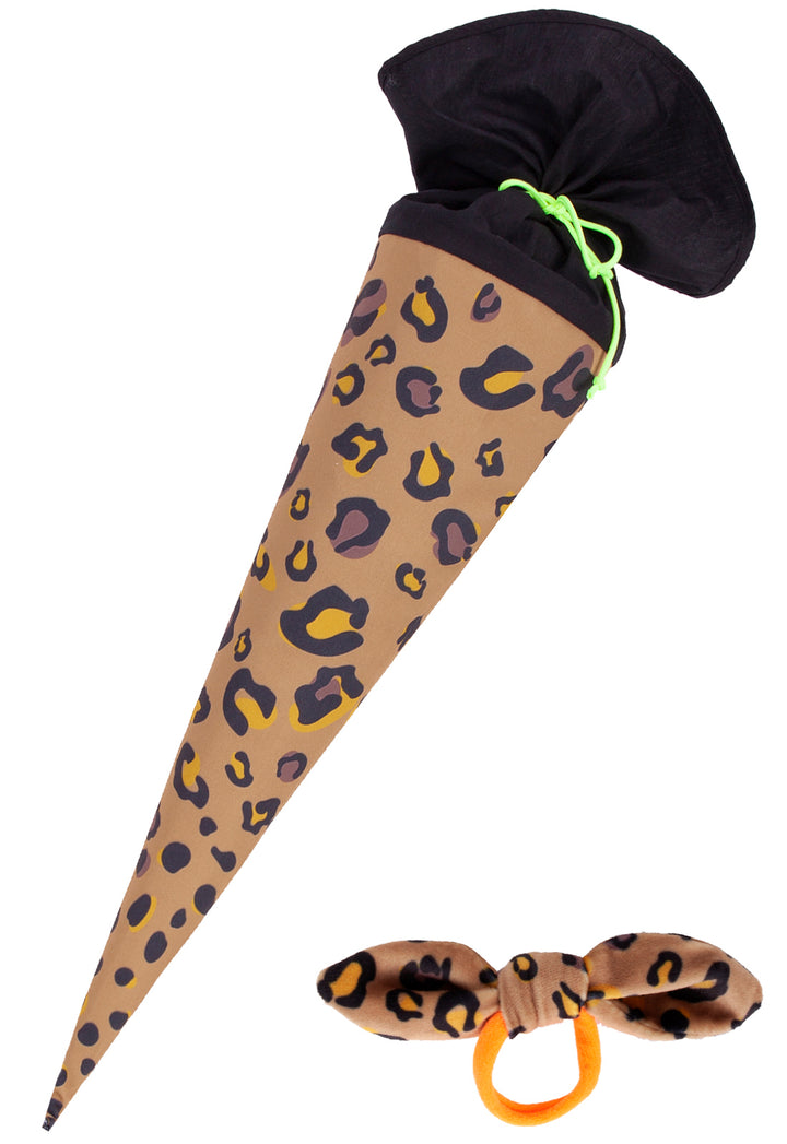 Schultüte Leo Nr. 3 mit Haarschleife