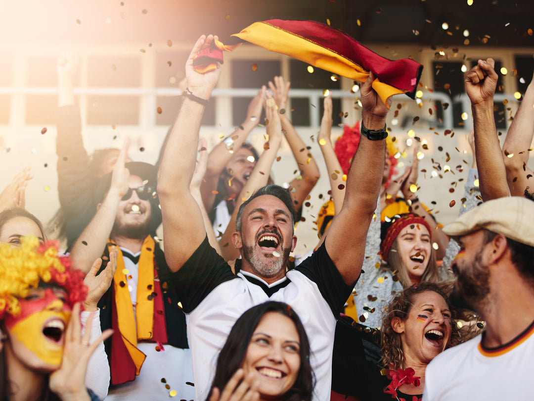 Fan-Set T-Shirt EM Short Deutschland Flagge