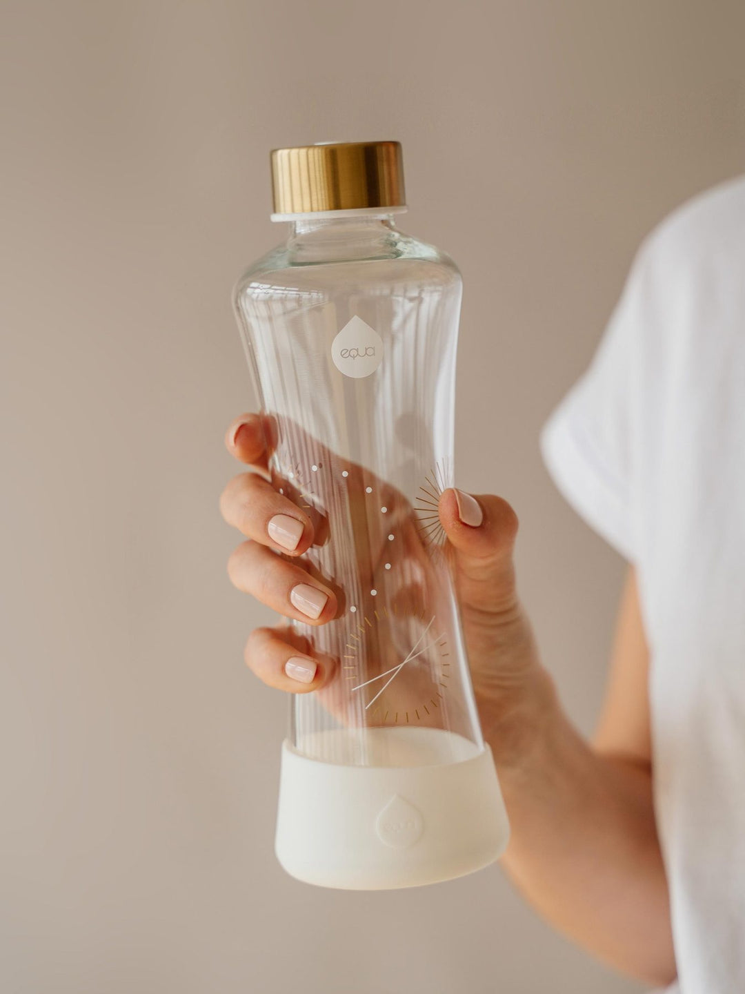 Silikon geschützte Glasflasche 550ml