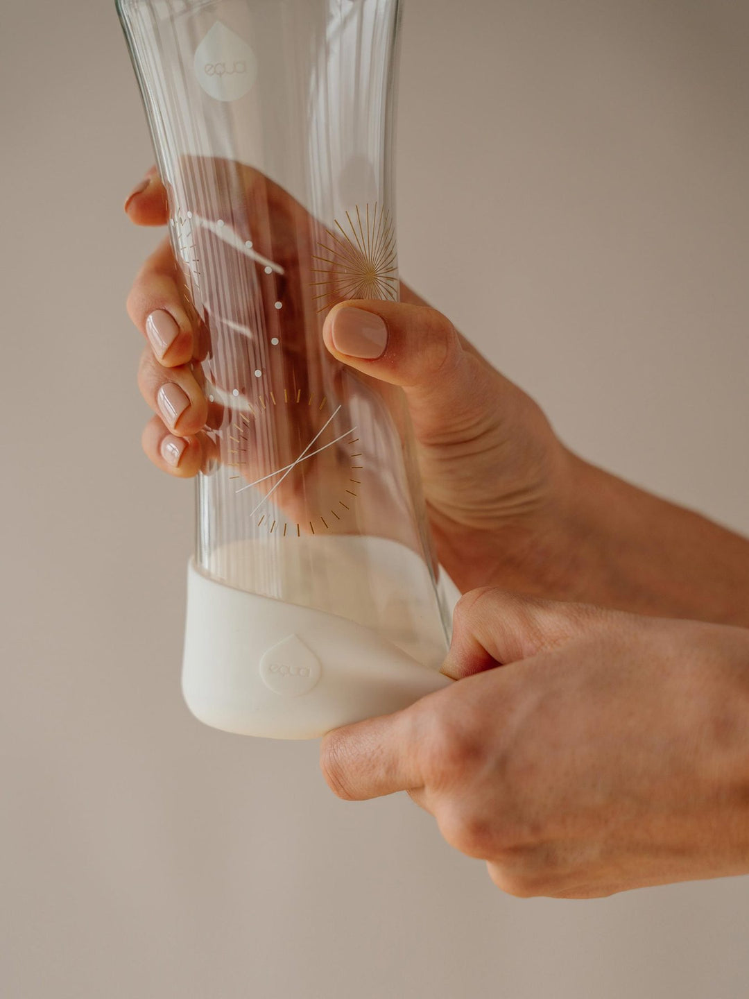 Silikon geschützte Glasflasche 550ml