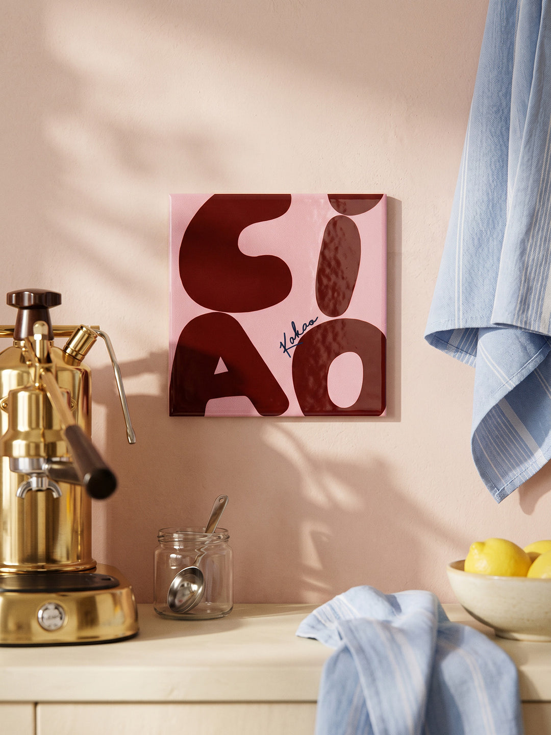 Bedruckte Fliese – Ciao Kakao