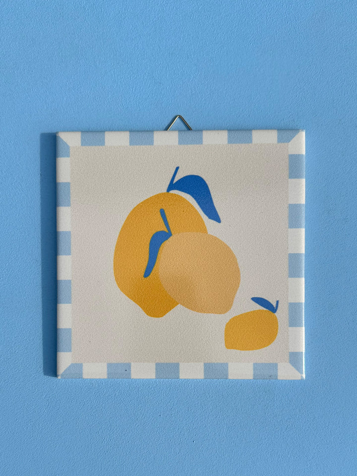 Printed Tile – Lemon Squares