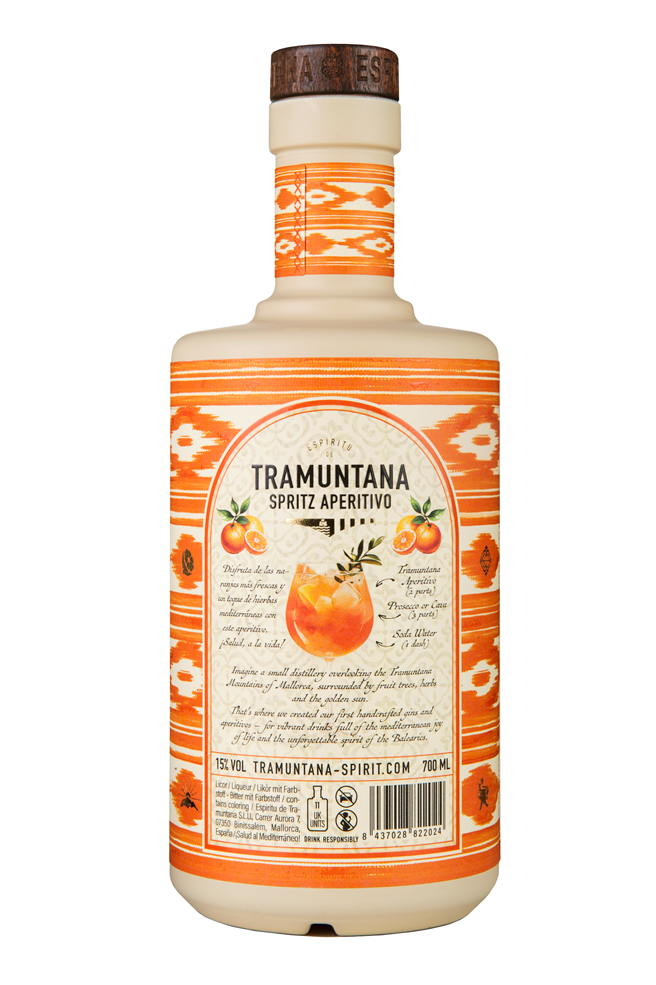Tramuntana Spritz Aperitivo Orange