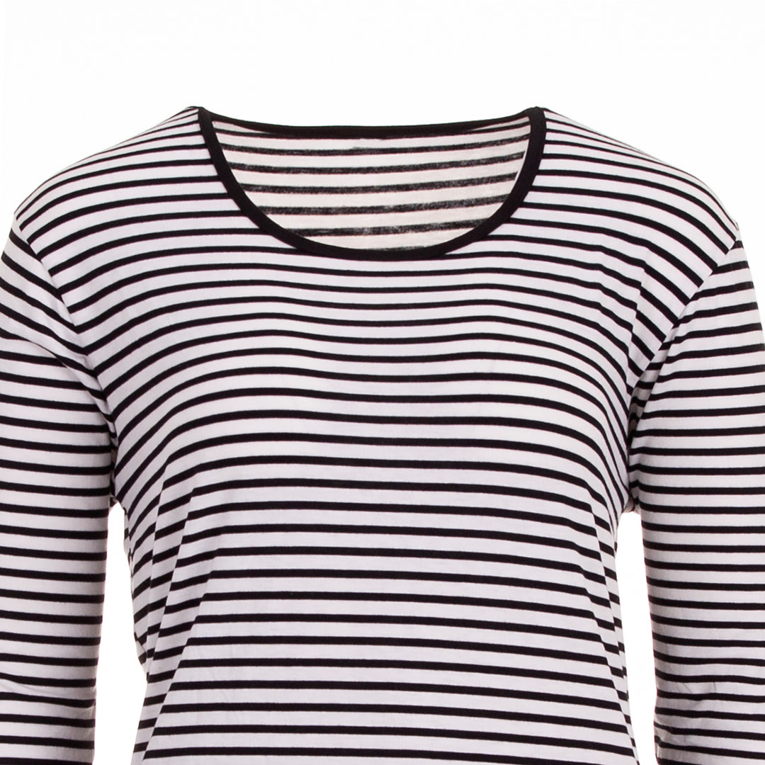 Langarmshirt - gestreift