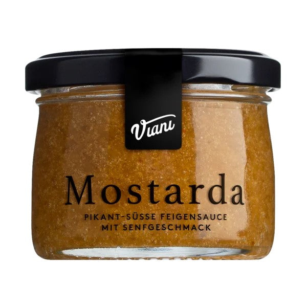 Feigensauce mit Senfgeschmack, pikant-süß