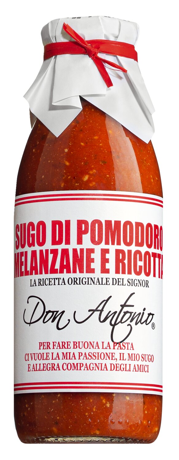 Sugi di Pomodoro Melanzane e Ricotta
