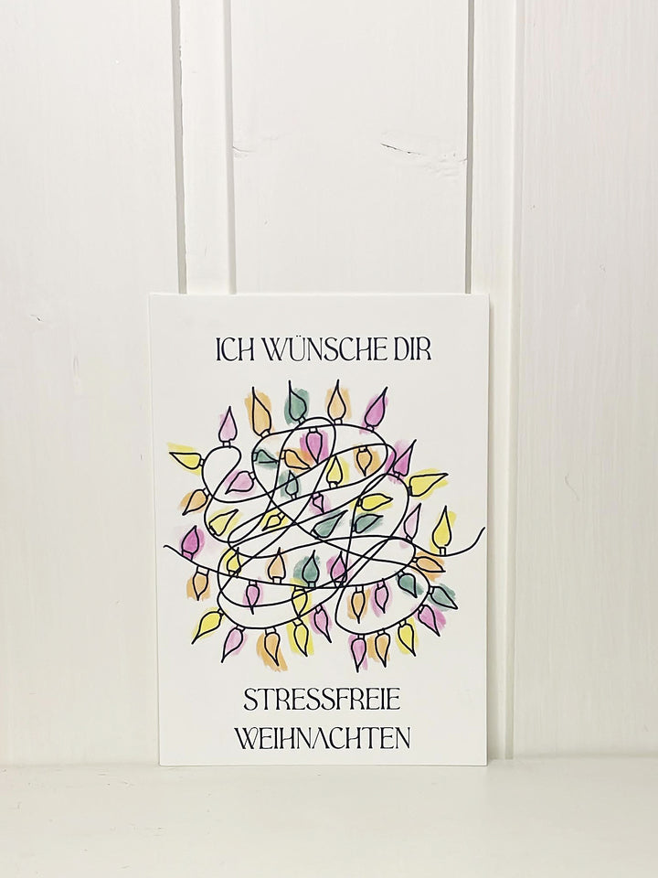 TrueStudio Weihnachtskarte- Stressfrei