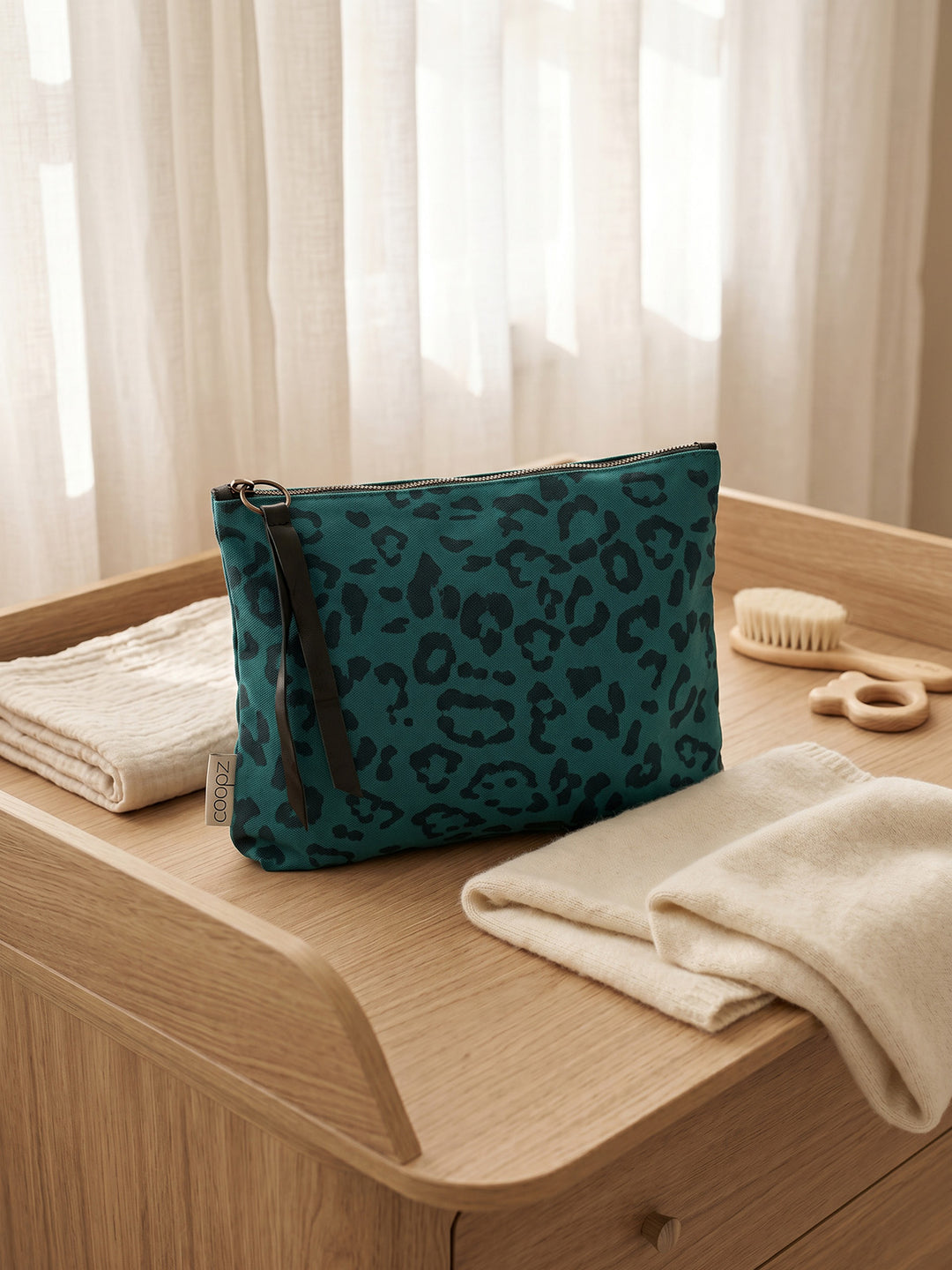 Windeltasche All In Leo Grün