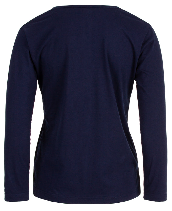 Langarmshirt - Blumendruck