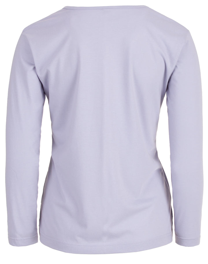 Langarmshirt - Blumendruck